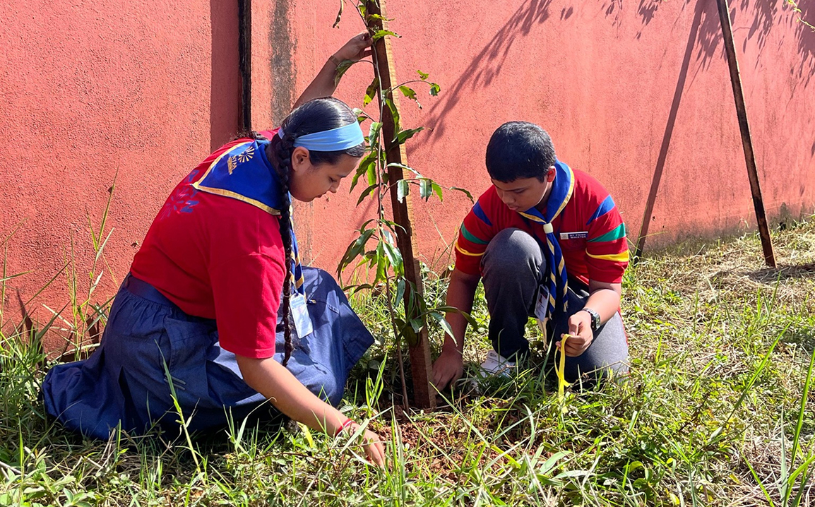 Tree Plantation Ceremony held at Our School on 10-9-2025
